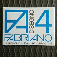 Blocco fogli riquadrati F4