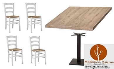 Sedie e Tavoli Per Arredo Bar Ristorante cd0078