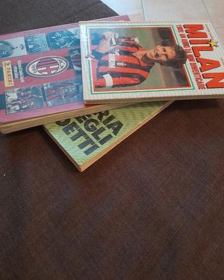 libri calcio storia degli scudetti e vari Milan