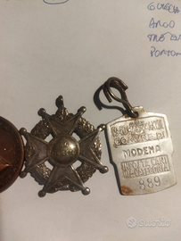 Medaglie fascismo e militari
