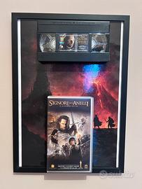 Quadro in 3D Il signore degli anelli