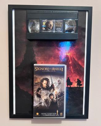 Quadro in 3D Il signore degli anelli