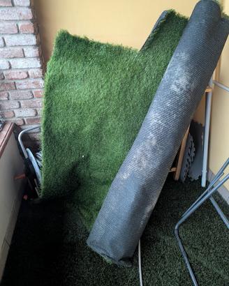 Tappeto Erboso Sintetico 3,3x1,7 m (5,6 mq)