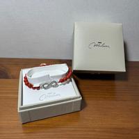 bracciale miluna perle rosse