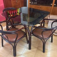 Tavolo con sedie stile Mid Century Modern - Thonet