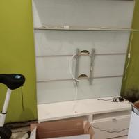 Parete salone attrezzata moderna Ikea