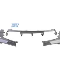 DIFFUSORE BMW F80 F82 F83 M4 CARBONIO DOPPIA