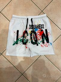 Costume Dsquared2 Icon Splatter Uomo Taglia L