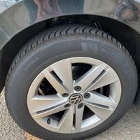 Gomma+Cerchio 205/55/R16-pneumatico michelin  M+S