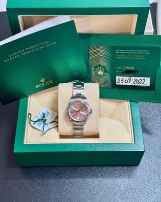 Rolex Oyster Perpetual Pink full 2022