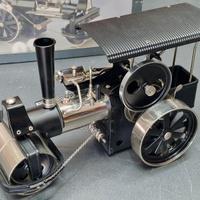 Wilesco D 368 rullo a vapore