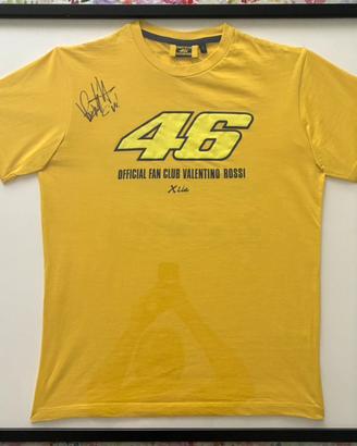 Valentino Rossi maglietta firmata