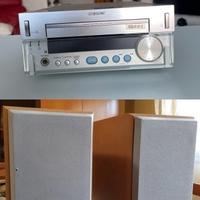 Sony stereo con 2 casse originali abbinate