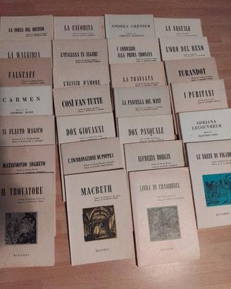  28 Libretti  d'opera anche a scelta  