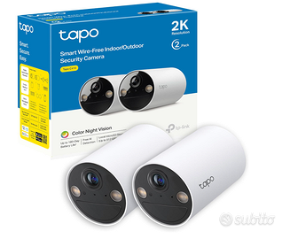 Tapo C410 Telecamera per Interni ed Esterni Senza