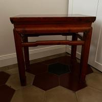 Bedside table/ tavolino di appoggio etnico-vintage