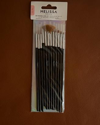 Set pennelli unghie gel uv