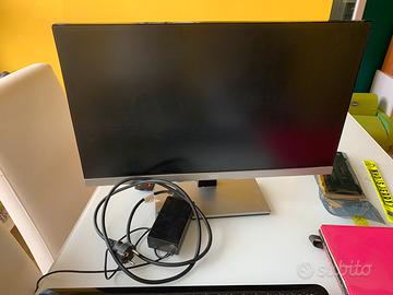 Schermo pc + tastiera e mouse bluetooth + speaker