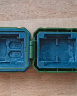 Custodia Rigida Antiurto per Schede SD/MicroSD