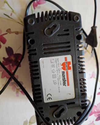 carica batterie avvitatore wurth