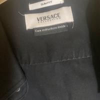 Camicia versace nera semplice utilizzata pochissim