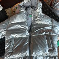 Giacca argento benetton