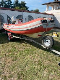 Gommone + Motore 4 tempi honda