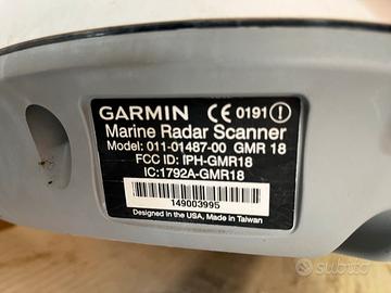 Garmin chartplotter GPS 5012 + Garmin radar GMR 18