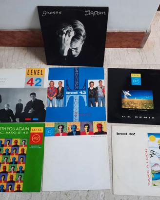 EP 45 giri anni 80 LEVEL 42 + JAPAN