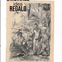 Copia antico disegno decorativo pittori Venezia