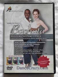 Corso di BACHATA in INGLESE in 3 DVDs  - USATO