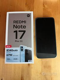 Redmi note 17 pro 5g nero 12gb ram 256 gb rom