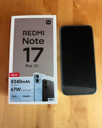 Redmi note 17 pro 5g nero 12gb ram 256 gb rom