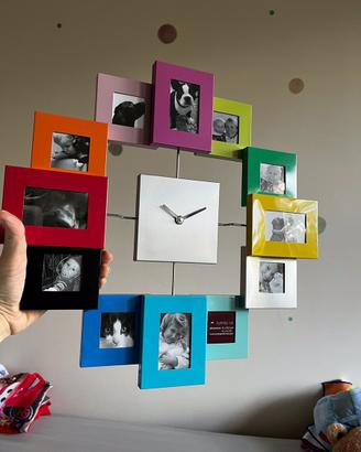 Orologio portafoto a parete - nuovo