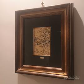 Roma sparita E. Roescer Franz rip. su foglio 22kt