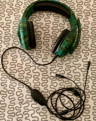 Cuffie gaming Pacrate GH-1 Verdi