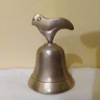Campana da tavolo con maniglia a forma di uccello