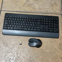 Tastiera e mouse wireless Trust
