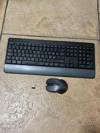 Tastiera e mouse wireless Trust