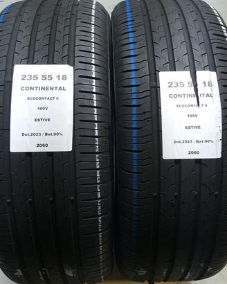 2 GOMME 235 55 18 CONTINENTAL A2060