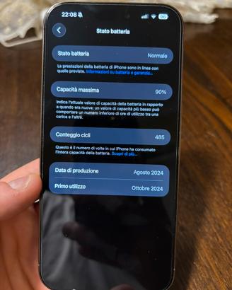 Iphone 16 pro max 256 gb titanio sabbia