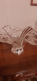 Vaso vetro e argento