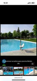Sollevatore disabili piscina Metalu Pk