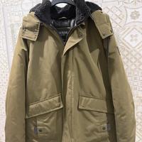 Giacca Guess Uomo Verde Oliva | Cappuccio Rimovibi