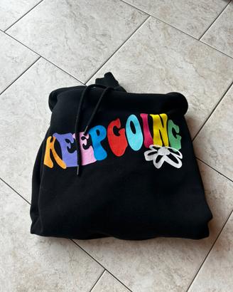 🖤felpa over-size nera di bershka con cappuccio