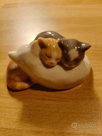 Statua tris gattini Royal Copenhagen