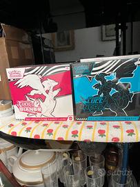 Pokemon etb luce nera e fuoco bianco