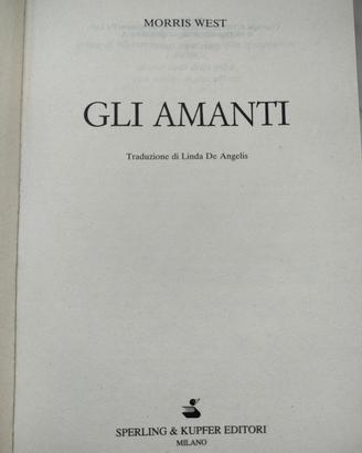 Romanzo Gli amanti di Morris West 