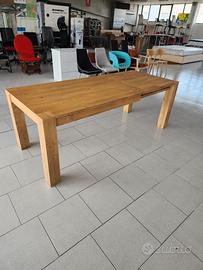 tavolo invecchiato allungabile legno massello