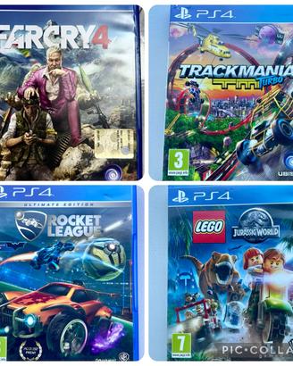 Videogames PlayStation 4 nuovi